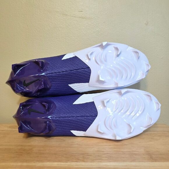 Nike Vapor Edge Speed 360 2 TB Football Cleats White Purple FN7764-115 Mens 12.5 - Picture 6 of 7